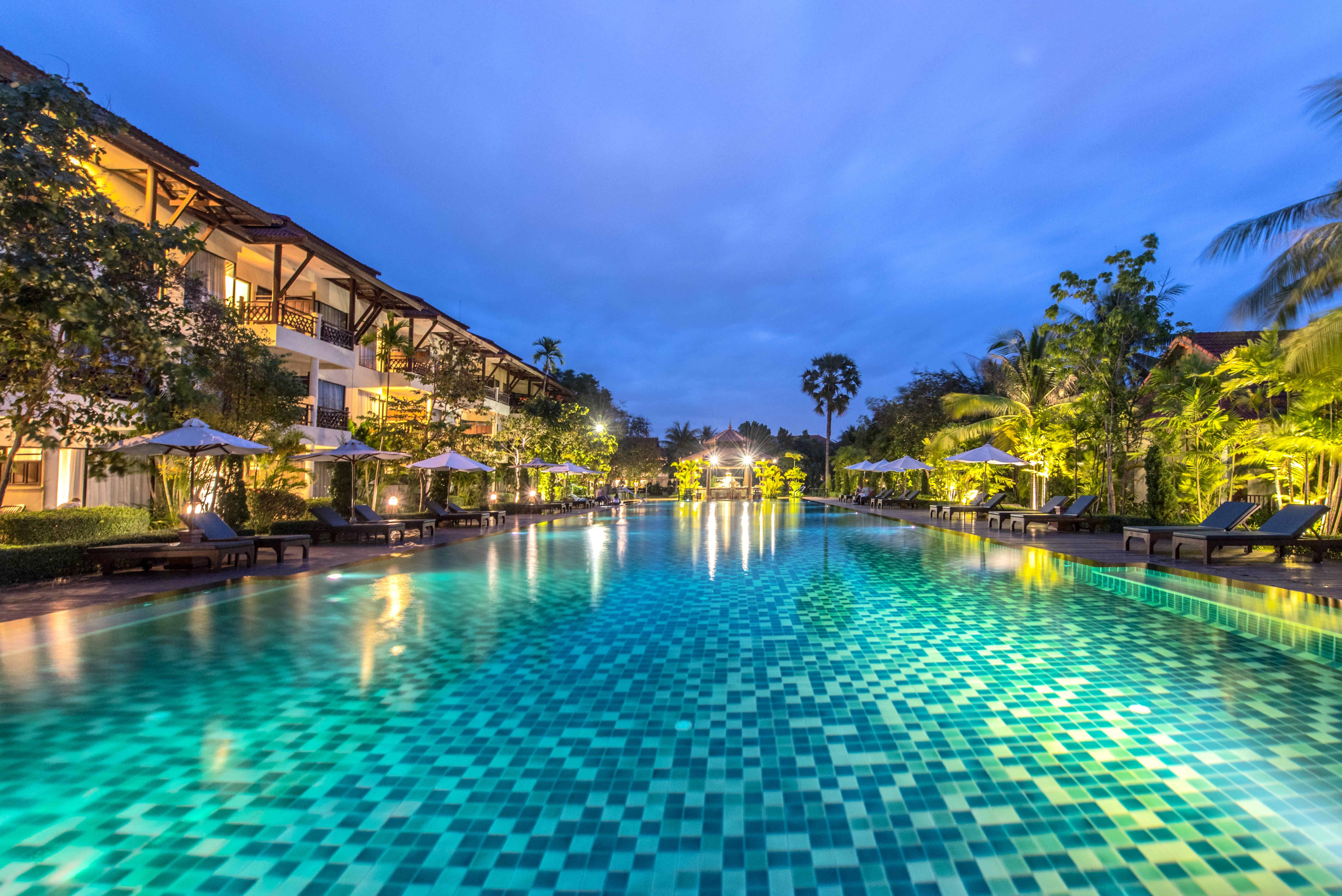 סיאם ריפ Angkor Palace Resort & Spa מראה חיצוני תמונה